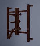 "Qualità Standard" Manichino di legno tradizionale Wing Tsun con ancoraggio a parete - colori vari