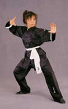 Uniforme Kung fu stili interni leggera colore nero