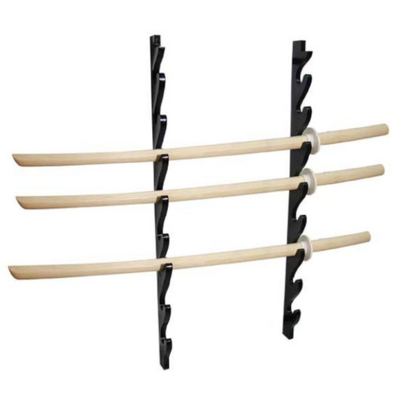 Wall stand for eight swords