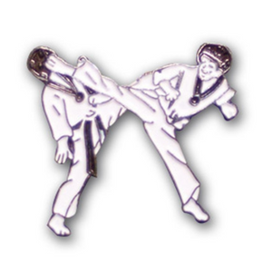 Taekwondo brooch