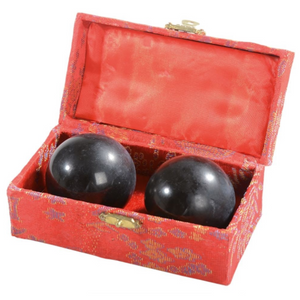 Polished stone spheres