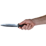 Double side aluminum knife with long handle