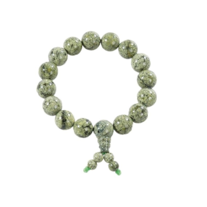 Braccialetto di Meditazione Shaolin – Pietra Verde