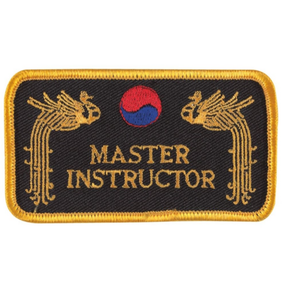 Qualification plate:Master Instructor