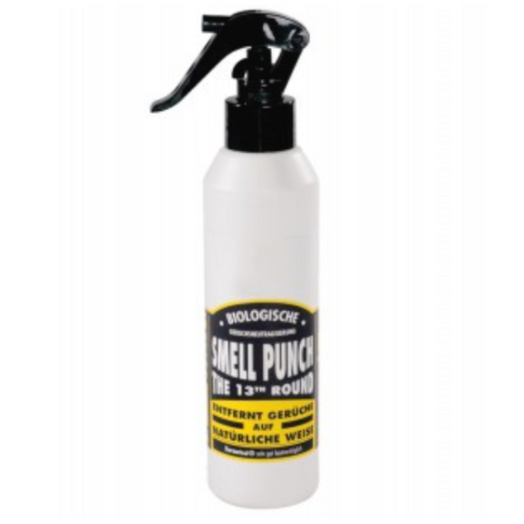 Odor-eating spray for gloves, bags and helmets