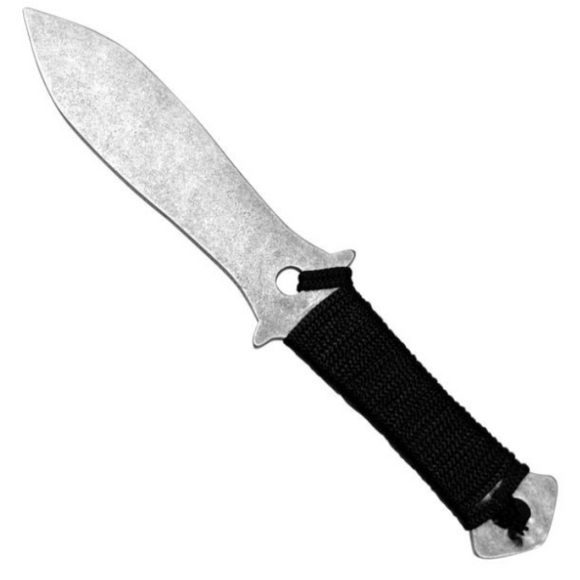 Double blade aluminum knife